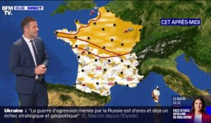 Des orages dans le sud, du soleil au nord de la Loire