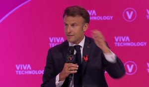 Emmanuel Macron sur l'IA: “On doit s'approprier du côté de l'action publique ces nouveaux usages"