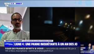 Panne sur la ligne 4: "La réaction de la RATP nous fait un peu peur" explique Bertrand Dumont, co-secrétaire du syndicat Solidaires RATP
