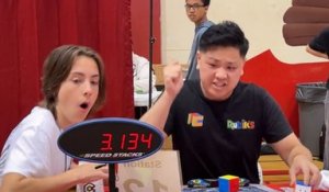 Nouveau record du monde du Rubik's Cube en 3 secondes !