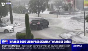 Orages dans le sud: les Alpes-Maritimes touchées par des averses de grêle et des inondations