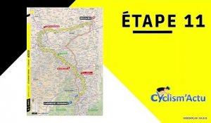 Tour de France 2023 - La 11e étape du 110e Tour de France, parcours et profil !