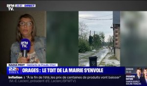 Orages: "On a cru que les fenêtres allaient se casser", le témoignage d'une habitante de Preuilly (Cher) touchée par un violent orage