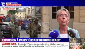 Explosion à Paris: "Je me tiens informée de l'évolution de la situation" annonce Elisabeth Borne