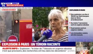 Explosion d'un immeuble dans Paris - En plein direct, une femme qui a vécu ce moment fait un malaise sur BFM TV qui est obligé d'interrompre l'interview