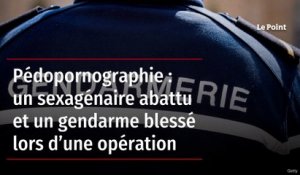 Pédopornographie : un sexagénaire abattu et un gendarme blessé lors d’une opération