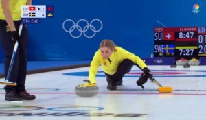 Attention coup de rêve : la masterclass de la Suède face à la Suisse en curling