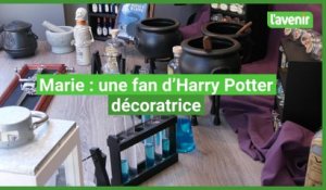 Andenne : une fan d'Harry Potter décoratrice