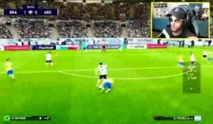 Neymar simule sur FIFA, sa réaction est insolite