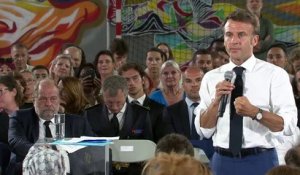 Emmanuel Macron à Marseille: "70 points de deals ont été supprimés"