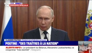 Rébellion avortée de Wagner: "Je suis reconnaissant au président biélorusse Loukachenko pour ses efforts", affirme Vladimir Poutine