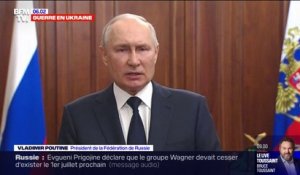 Vladimir Poutine sort de son silence après la rébellion avortée de la milice Wagner