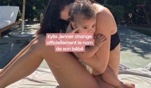 Kylie Jenner change officiellement le prénom de son fils.