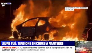 Tensions à Nanterre: plusieurs véhicules incendiés dans le quartier d'origine du jeune homme de 17 ans tué par le tir d'un policier