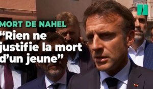 Après la mort de Nahel à Nanterre, Macron s’exprime depuis Marseille