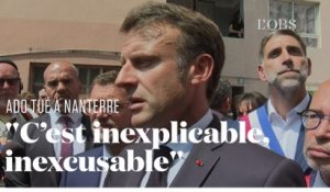 Adolescent tué par la police à Nanterre : Macron réagit depuis Marseille