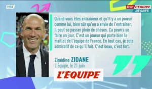 Zinédine Zidane : « Bien sûr qu'on a envie d'entraîner Mbappé » - Foot - équipe de France