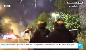 Nahel - Toutes les infos sur la 3e nuit de chaos en France : Incendies, scènes de pillages, plus de 400 personnes interpellées alors que 40.000 policiers étaient mobilisés, le RAID, le GIGN et même des véhicules blindés