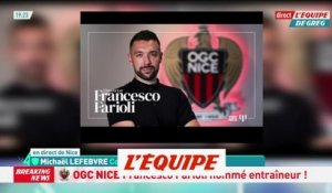 Farioli nommé entraîneur de Nice - Foot - Transferts - L1
