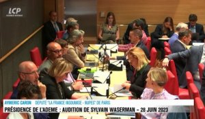 Audition à l'Assemblée nationale - Présidence de l'Ademe : audition de Sylvain Waserman