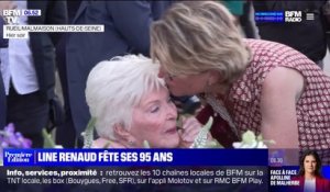 Line Renaud a fêté ce week-end ses 95 ans entourée de ses amis