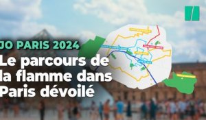 JO de Paris 2024 : voici le parcours de la flamme olympique dans la capitale