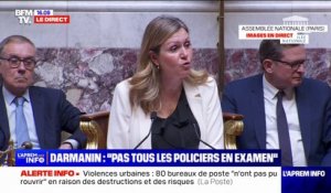 Gérald Darmanin en réponse à Antoine Léaument, député LFI: "Un policier a été mis en examen, tous les policiers n'ont pas été mis en examen"
