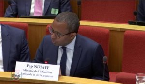 "77% des demandes ont donné lieu à une protection fonctionnelle", explique Pap Ndiaye