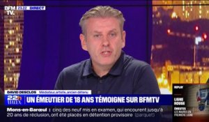 Émeutes: "Justice doit être faite mais il faut aussi apporter réponse à leurs questions", pour David Desclos (médiateur, artiste et ancien détenu)