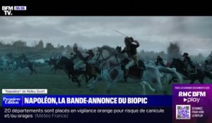 Les premières images de Napoléon incarné par Joaquin Phoenix dans le biopic réalisé par Ridley Scott