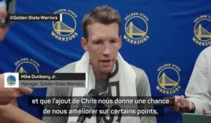 Golden State Warriors - Mike Dunleavy Jr. : "Paul va nous apporter sa culture de la gagne"