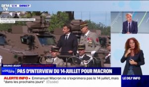 Emmanuel Macron ne s'exprimera pas le 14 juillet mais prendra la parole "dans les prochains jours" selon l'Élysée
