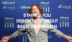 Here Are Five Things You Didn't Know About Bailey Zimmerman | Billboard Country Live