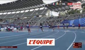 Les trois Françaises manquent le podium en finale du 200m T13 - Para athlé - Mondiaux