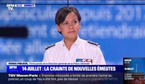 14-juillet: "Nous serons très vigilants sur les trois prochaines nuits", indique Sonia Fibleuil (porte-parole de la Direction générale de la Police nationale)