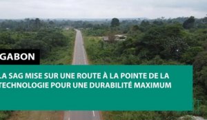 Reportage- Gabon - la SAG mise sur une route à la pointe de la technologie pour une durabilité maximum