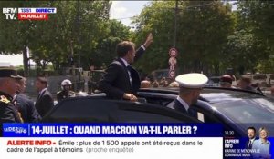Défilé du 14-Juillet: Emmanuel Macron a quitté les Champs-Élysées