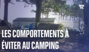 Respect des espaces partagés, horaires d'arrivée, piscine... voici les comportements à adopter et à éviter au camping