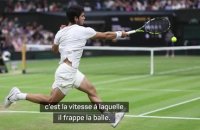 Wimbledon - Navarro : "La frappe de balle d'Alcaraz peut faire la différence"