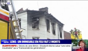 Lens: deux morts après l'incendie d'un immeuble