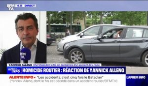 "L'adoption de l'infraction autonome de délit routier est essentielle pour accompagner et aider les gens qui restent", déclare Yannick Alléno