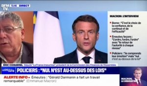 "Un président de la République toujours plus à droite": Éric Coquerel réagit à l'interview d'Emmanuel Macron