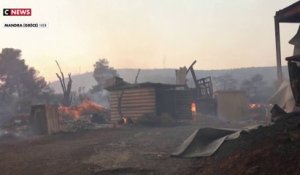 Incendies en Grèce : une cinquantaine de nouveaux feux ont touché le pays