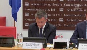 "La loi de 2017 n'a pas encouragé les policiers et les gendarmes à tirer davantage", assure Gérald Darmanin