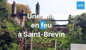 Incendie dans une villa à Saint-Brevin-les-Pins