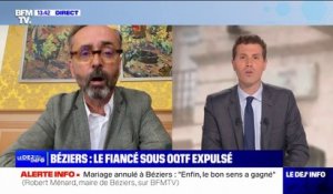 Mariage refusé à Béziers: Robert Ménard se dit "content" après l'expulsion du fiancé
