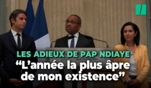 Remaniement ministériel : Pap Ndiaye, au côté de Gabriel Attal, tire les leçons de son année de ministre