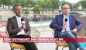 Tony Estanguet (Paris-2024) : "J'ai hâte de voir mon pays briller à l'occasion des Jeux"
