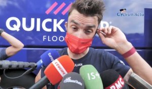 Tour de France 2023 - Julian Alaphilippe : "Le dossard du Super-Combatif du Tour, je n'y pense pas vraiment"