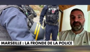 Rudy Manna : «Plusieurs centaines de policiers marseillais qui sont en arrêt, il y a aussi pas mal à l'extérieur de Marseille, dans les communes environnantes»